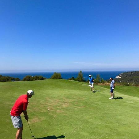 شقة Hameau Des Amandiers - Vue Mer, Golf Et Vignes سا سيرْ سور مير المظهر الخارجي الصورة